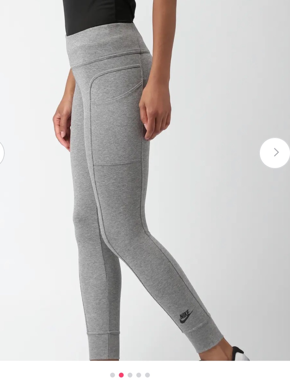 Nike Women's Essential Legging Pocket Tights size Medium gray